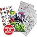 Crayola Avengers Coloring Book with Stickers, Gift for Kids, 96 Pages, Ages 3, 4, 5, 6