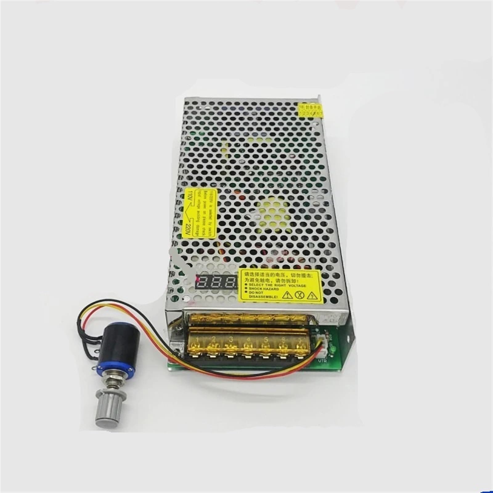 RBYRLDSTY 200W 240W 0-5V 40A 0-12V 17A 0-24V 10A 0-36V 6.5A 0-48V 5A Switching Power Supply with LED Digital Display Voltage(0-48V 5A)