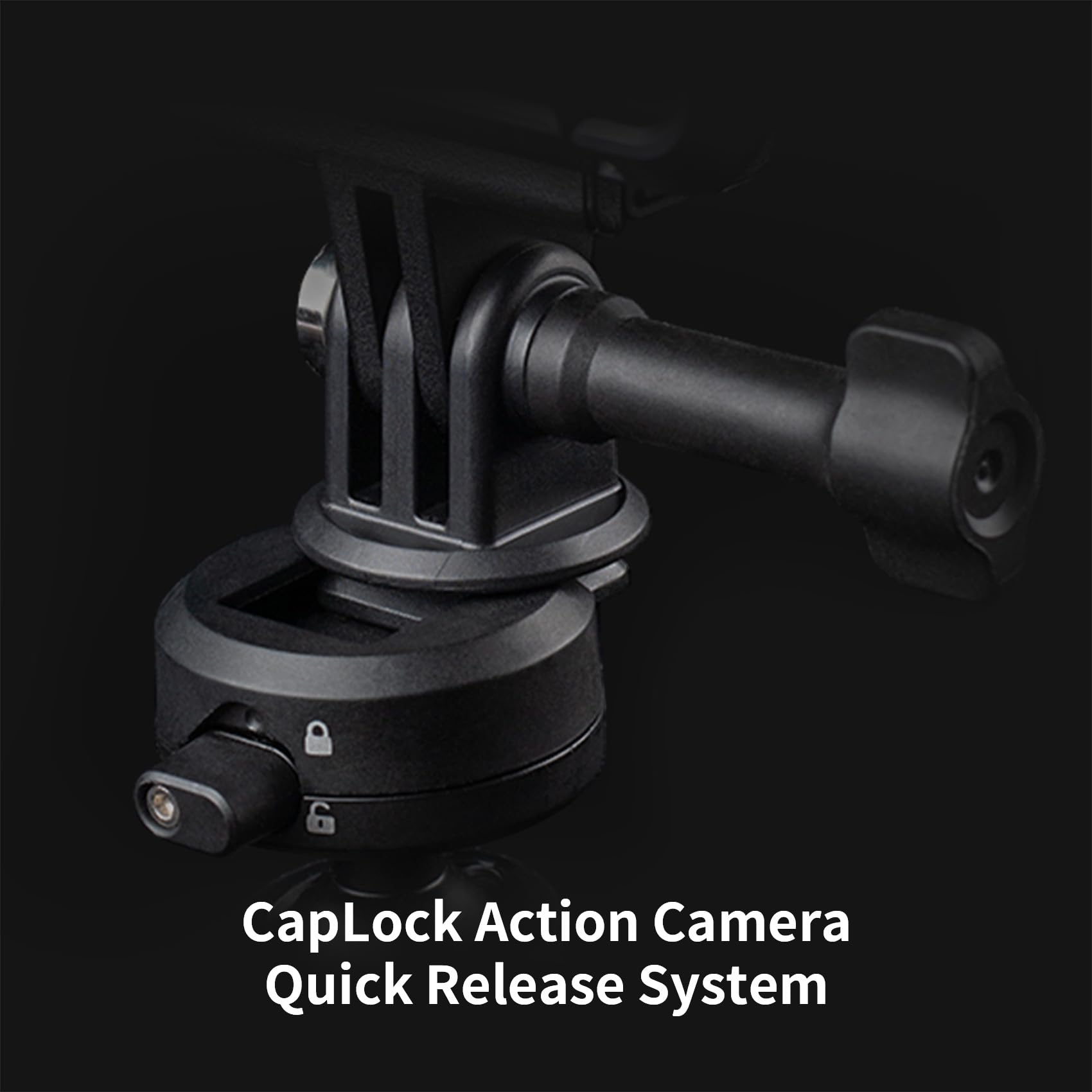 PGYTECH CapLock Action Camera Quick Release Set Compatible with OSMO Action 4/3, Gopro Hero 12/11/10, Action Cameras and Smartphones - Image 2