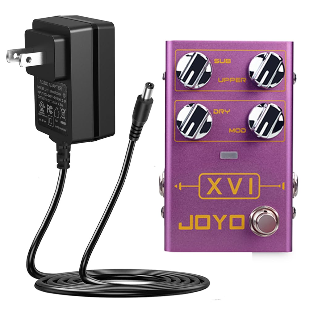 Amazon.com: JOYO Octave Effect Pedal R-13 with DC 9V 500mA Pedal