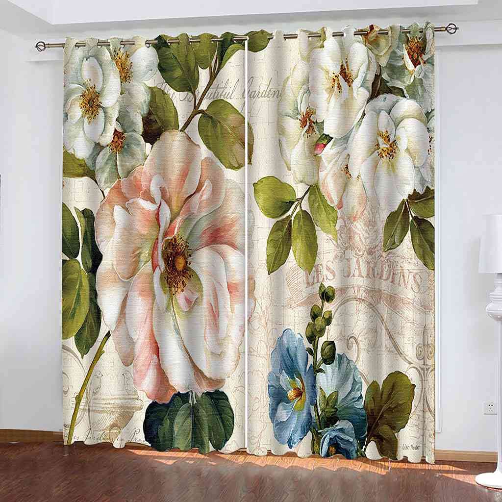 Rideau occultant moderne salon thermique isolant phonique rideaux chambre 264x242