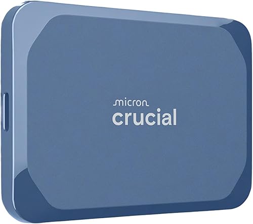 Crucial X10 SSD portátil de 4 TB, hasta 2,100 MBs, USB 3.2 USB-C, unidad externa de estado sólido, compatible con Windows, Mac y Android,