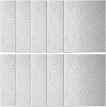 WuYan Universal Mica Sheet Plates for Microwave Oven Cover for waveguide Cut to Size,150 * 120mm Mica Foil,Pack of 10.