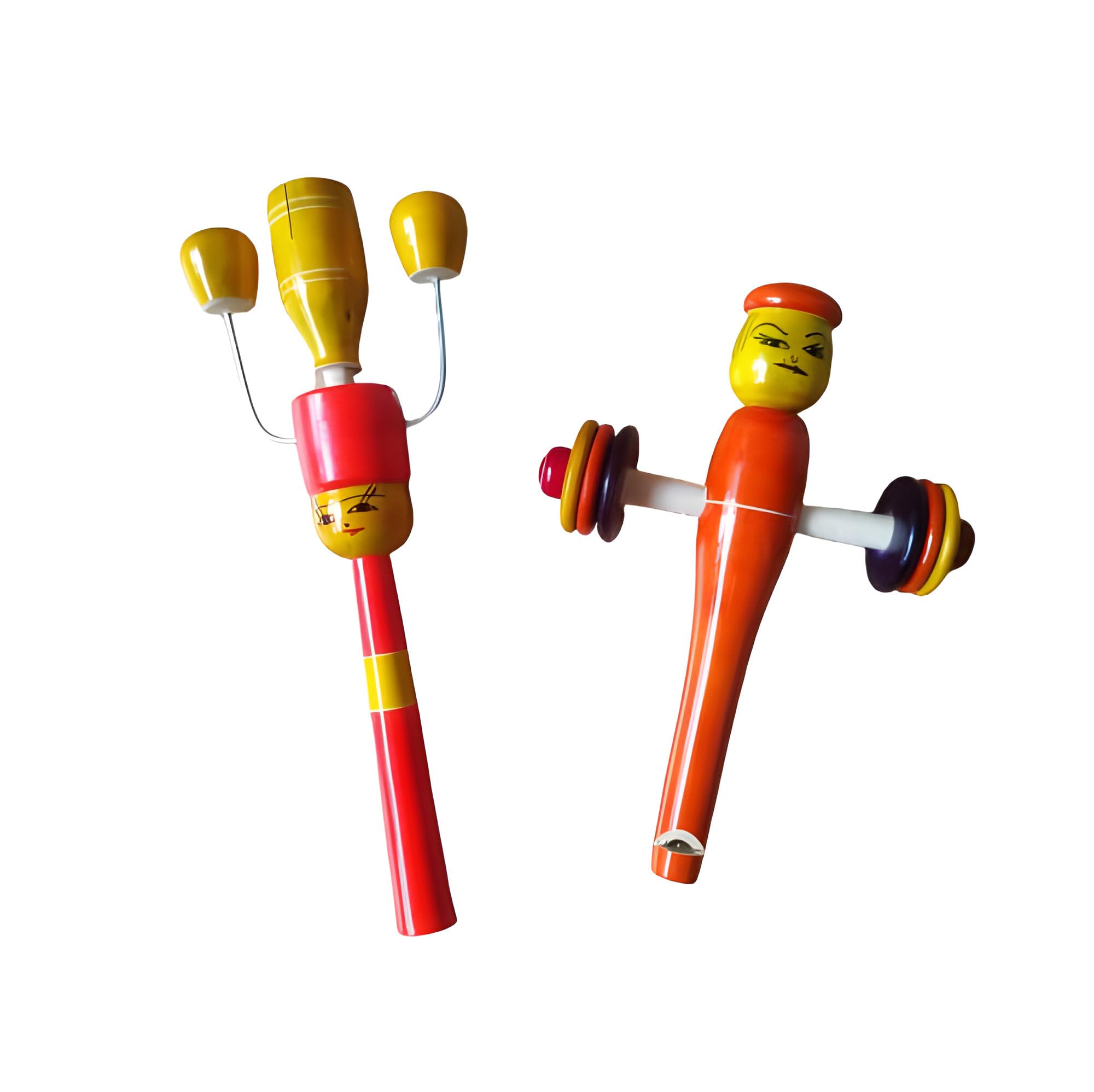 Channapatna Toys Handmade Non Toxic Wooden Baby Rattle Toys for Infants/New Born Babies (0+ Years) - Whistle Baby Rattle 2 pcs - Discover Sounds, Develops Sensory Skills (B09MBT1JF9) Amazon Price History, Amazon Price Tracker