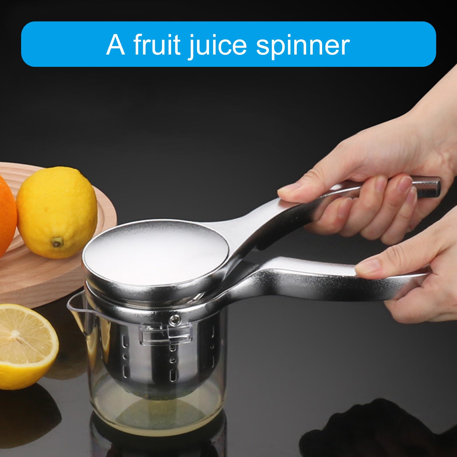 Herramienta De Jugo Manual Acero Inoxidable Exprimidor Jugos Cocina Pequeño Prensado Frutas Accesorios Cocina Prensa Cítricos