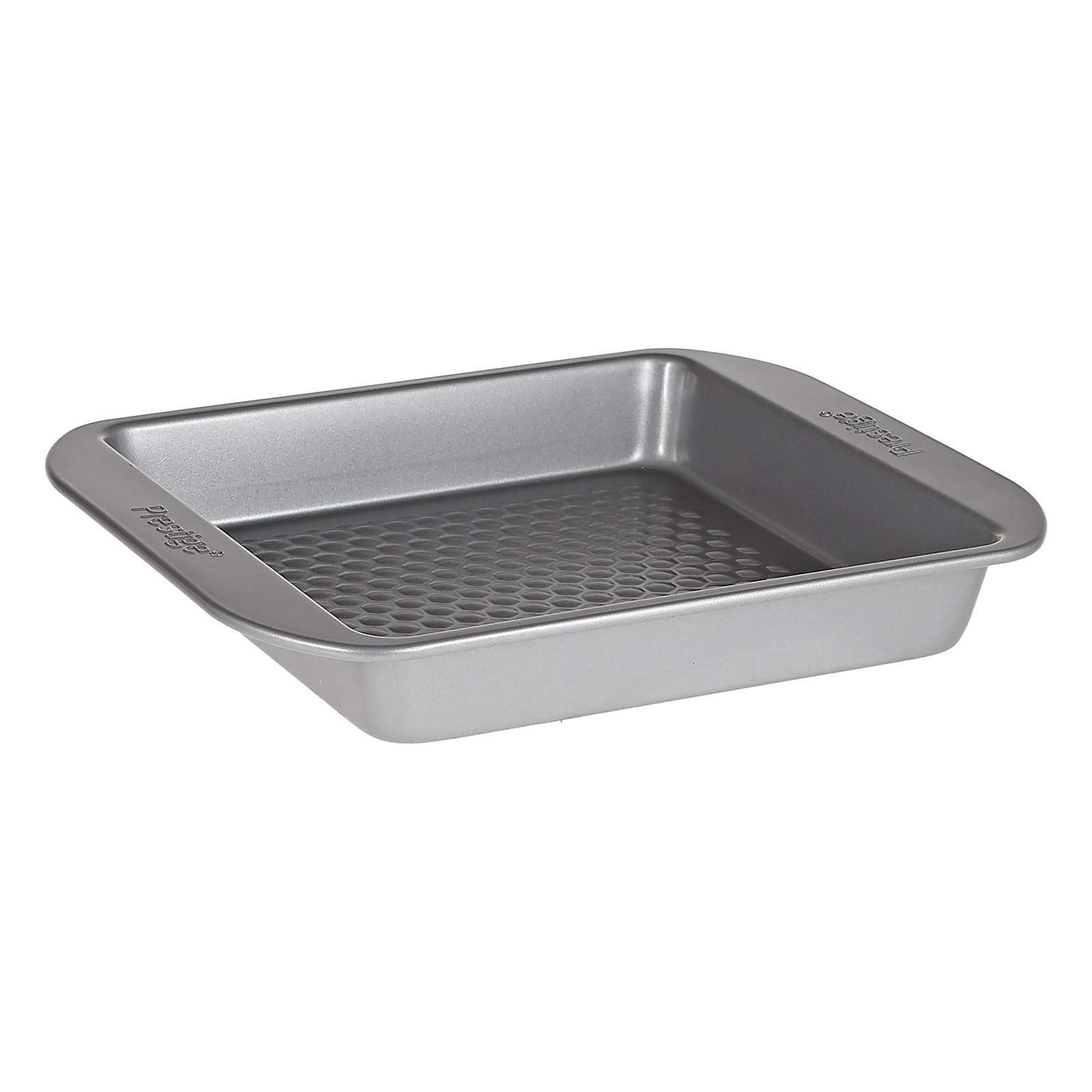 Prestige Non Stick Square Cake Pan, 23 cm, Grey