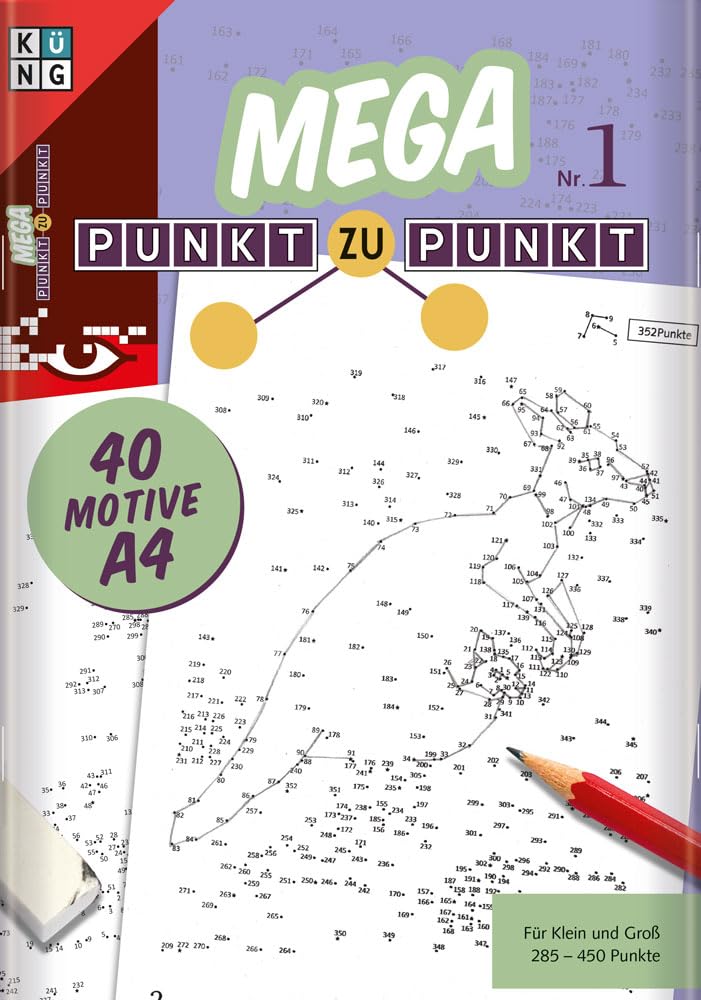 Mega-Punkt-zu-Punkt Nr. 1 (Mega Punkt-zu-Punkt Mappe): limitierte Auflage