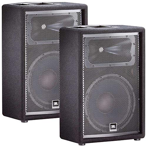 JBL JRX212 12' Passive Two-Way Stage Monitor Speaker Pair PA Package