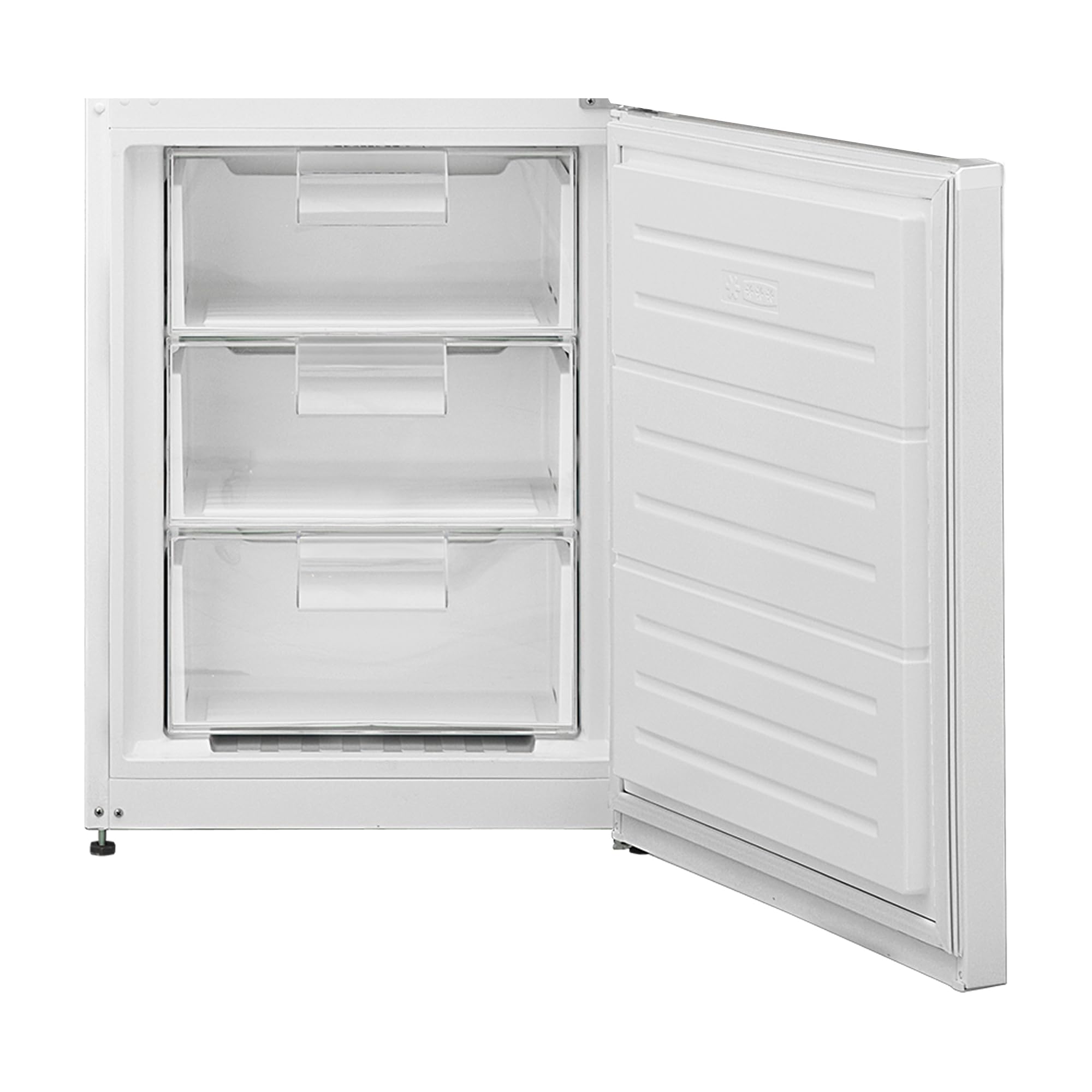 SAUBER - Frigorífico Combi Serie 3-200WV Tecnología TOTAL NOFROST - Luz LED - E - 201x60cm - Cajón ConvertiBox® - puerta ZeroClearance® - ENTREGA EN DOMICILIO Y RETIRADA DEL ANTIGUO INCLUIDO