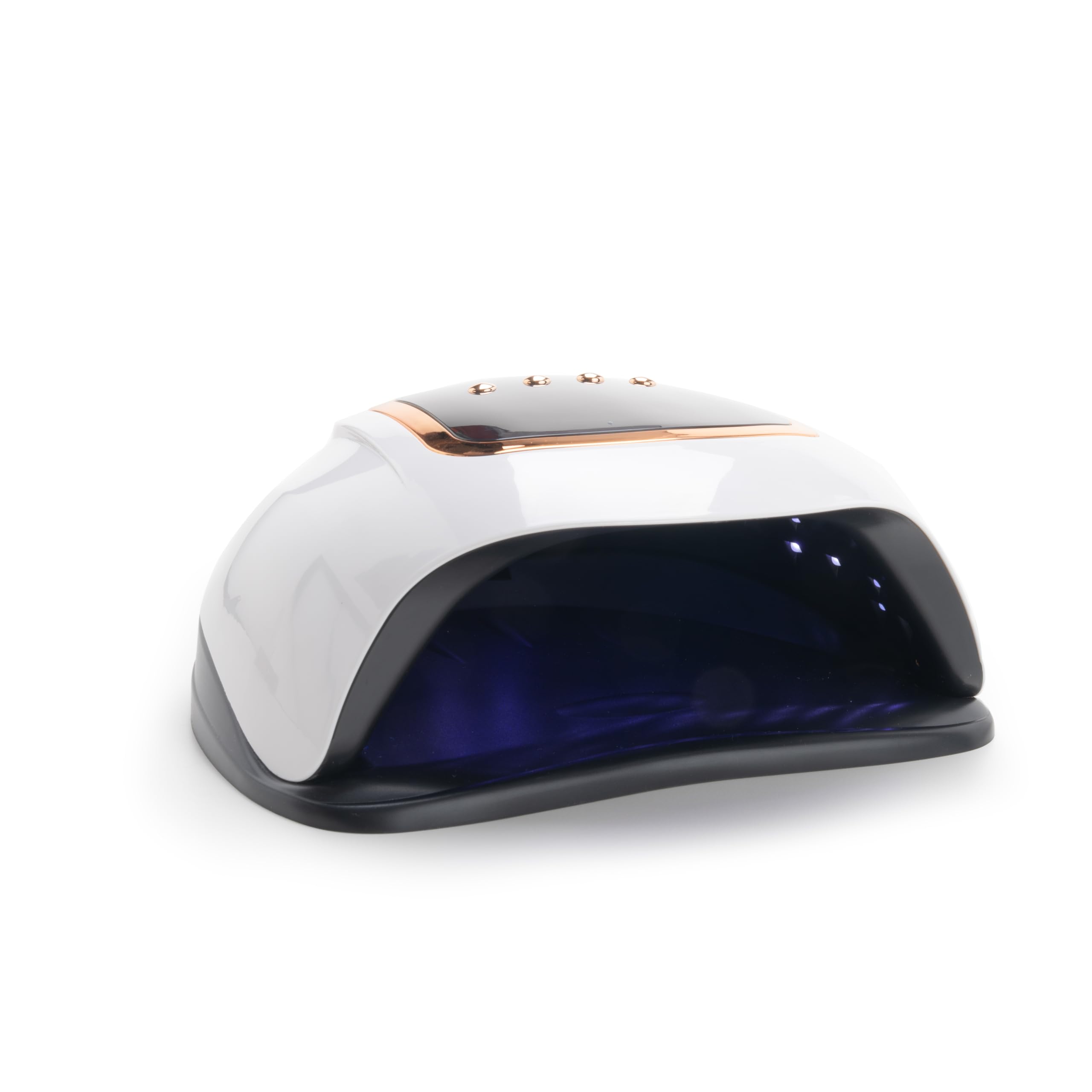 Kiepe 14199 Lampada professionale LED per unghie – 72 W, 42 LED, modalità Comfort-Heat, display digitale e guanti protettivi per gel UV/gel/costruttori