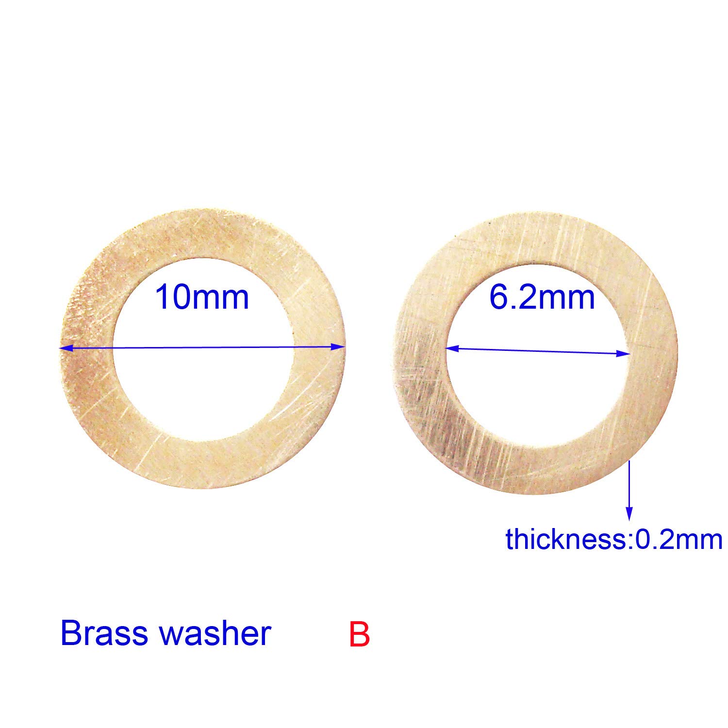 Taschenmesser Lager Unterlegscheiben - Messing Mit Edelstahl Kugeln Für Besseren Pivot