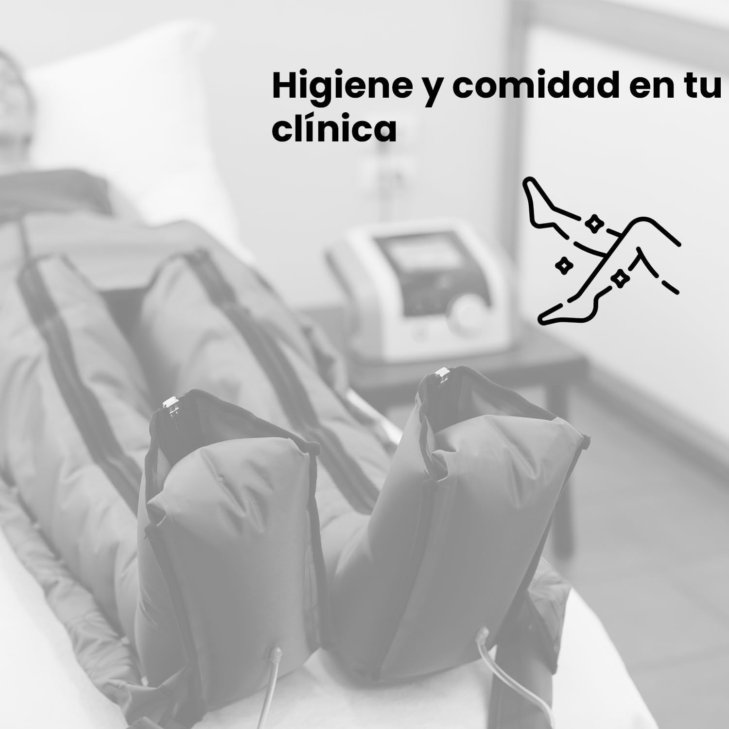 Pantalón de Presoterapia Polipropileno Pack 10 Unidades estéticas, Fisioterapia y spas.