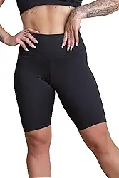 Bermuda Fitness Ciclista Cintura Alta Lisa Academia Feminina GJR Modas