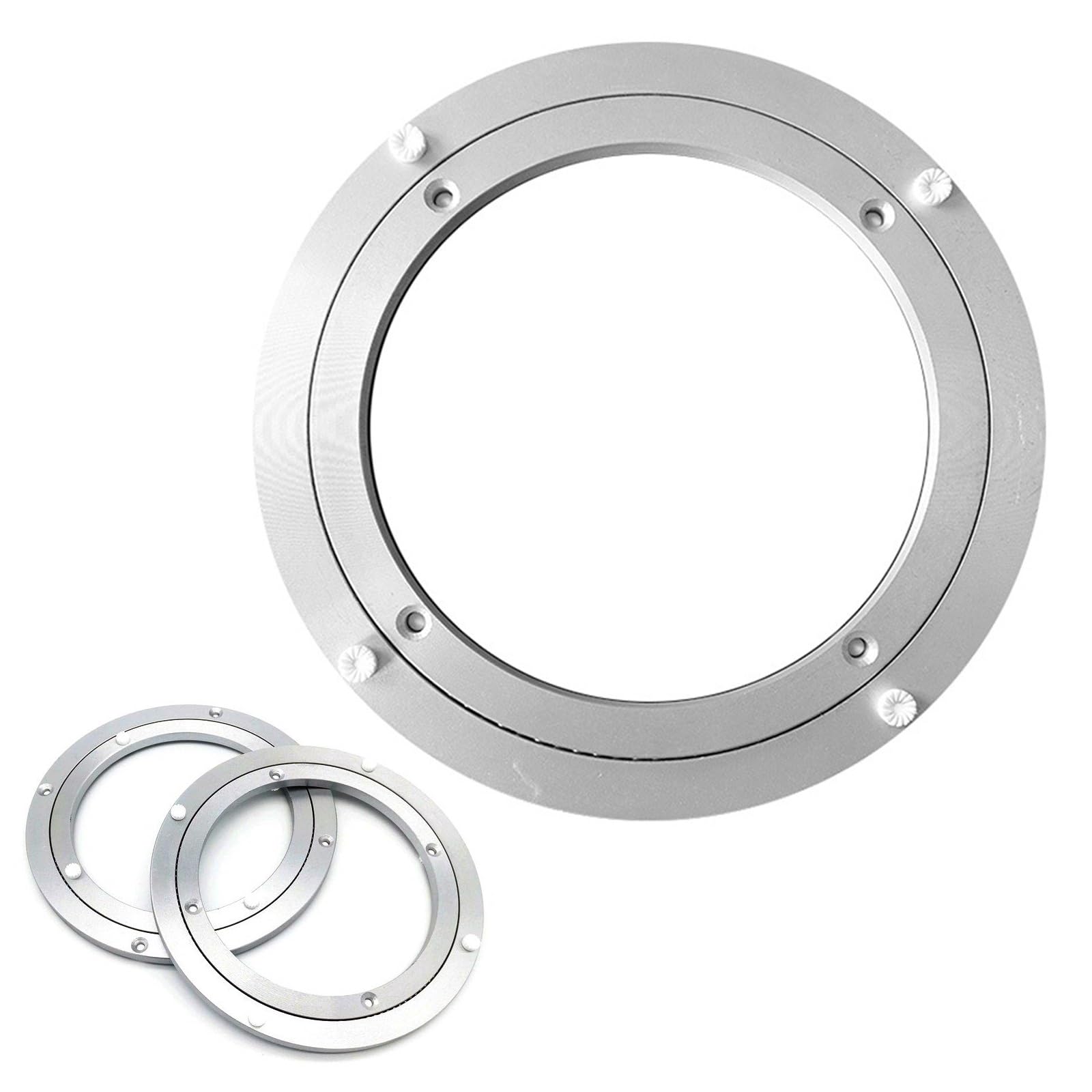Table turntable bearings, Aluminium Alloy Swivel Turntable Dining Table Bearing 360 Rotation 5-32 inches(18 inches (450mm))