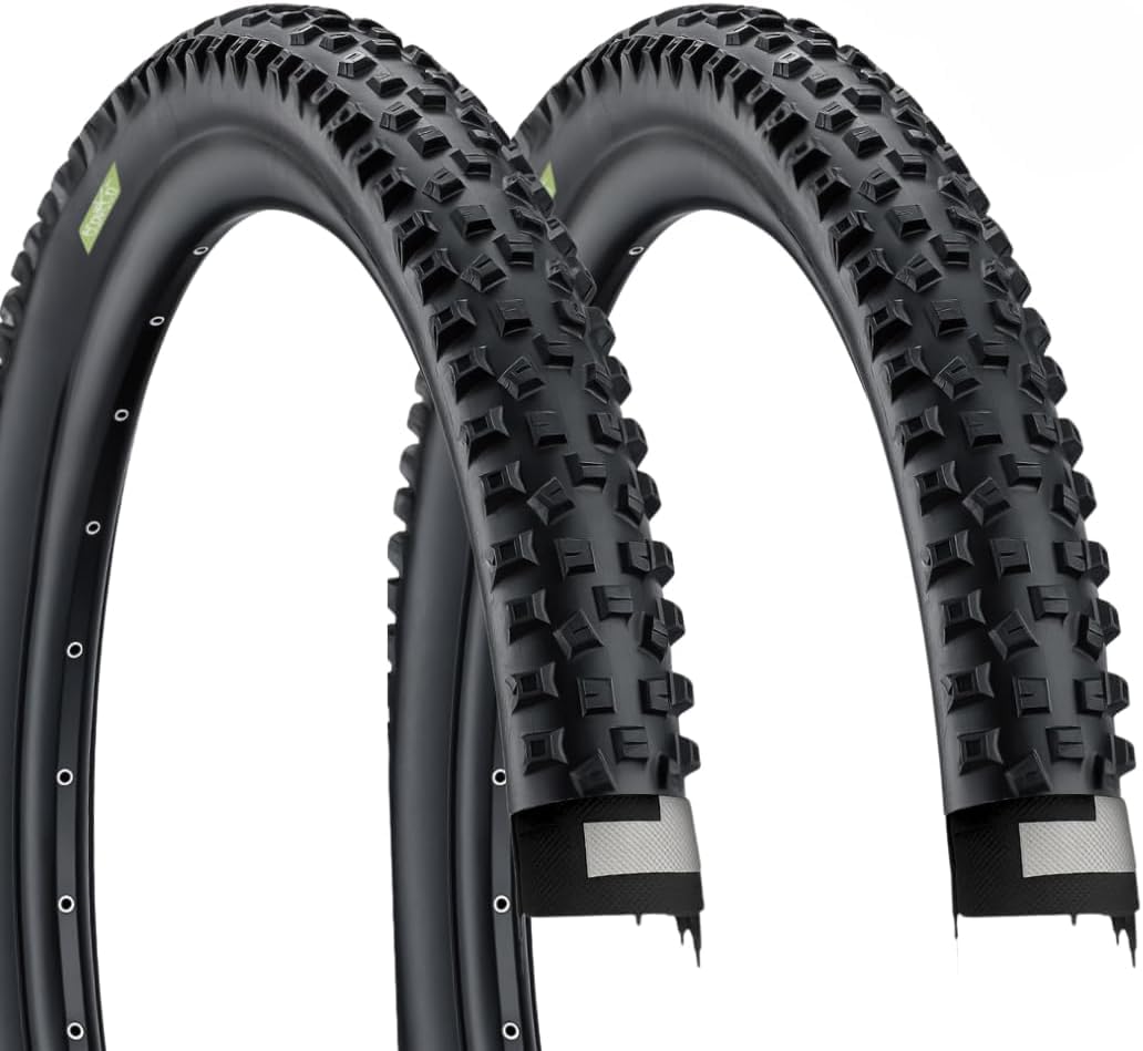 ECOVELO 2 Copertoni 29 x 2.25 (57-​622) Pneumatici bici MTB 29 Pollici per Mountain Bike con protezione Antiforatura - Ideale per Percorsi Fuoristrada