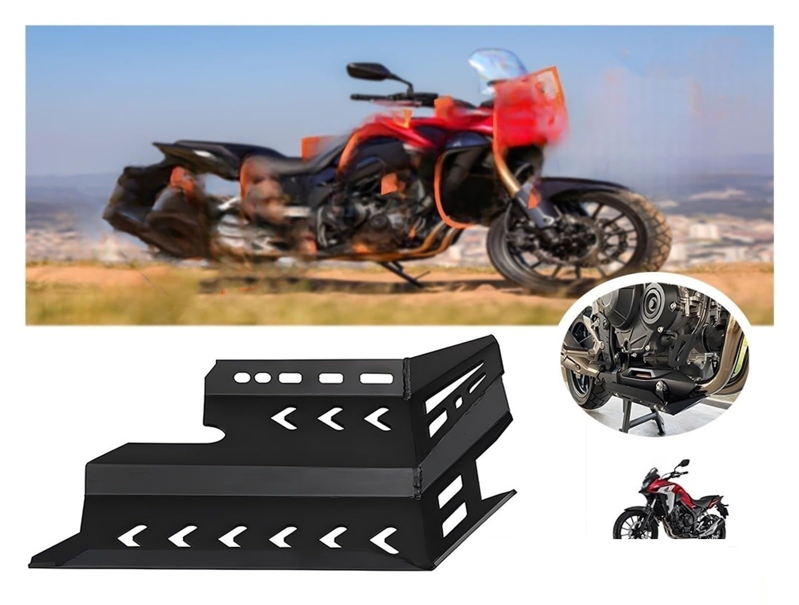Paracoppa motore moto Per CB500X CB 500X500X2022 2021 2020 2019 2023 Motore Del Motociclo Copertura Di Protezione Telaio Sotto La Piastra Paramotore