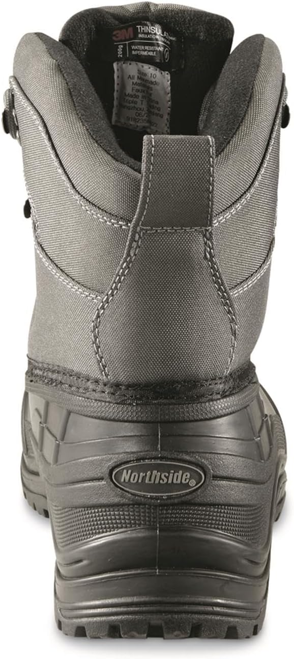 Northside Glacier Peak Weather Boot Grey in Size 12 - Image 6