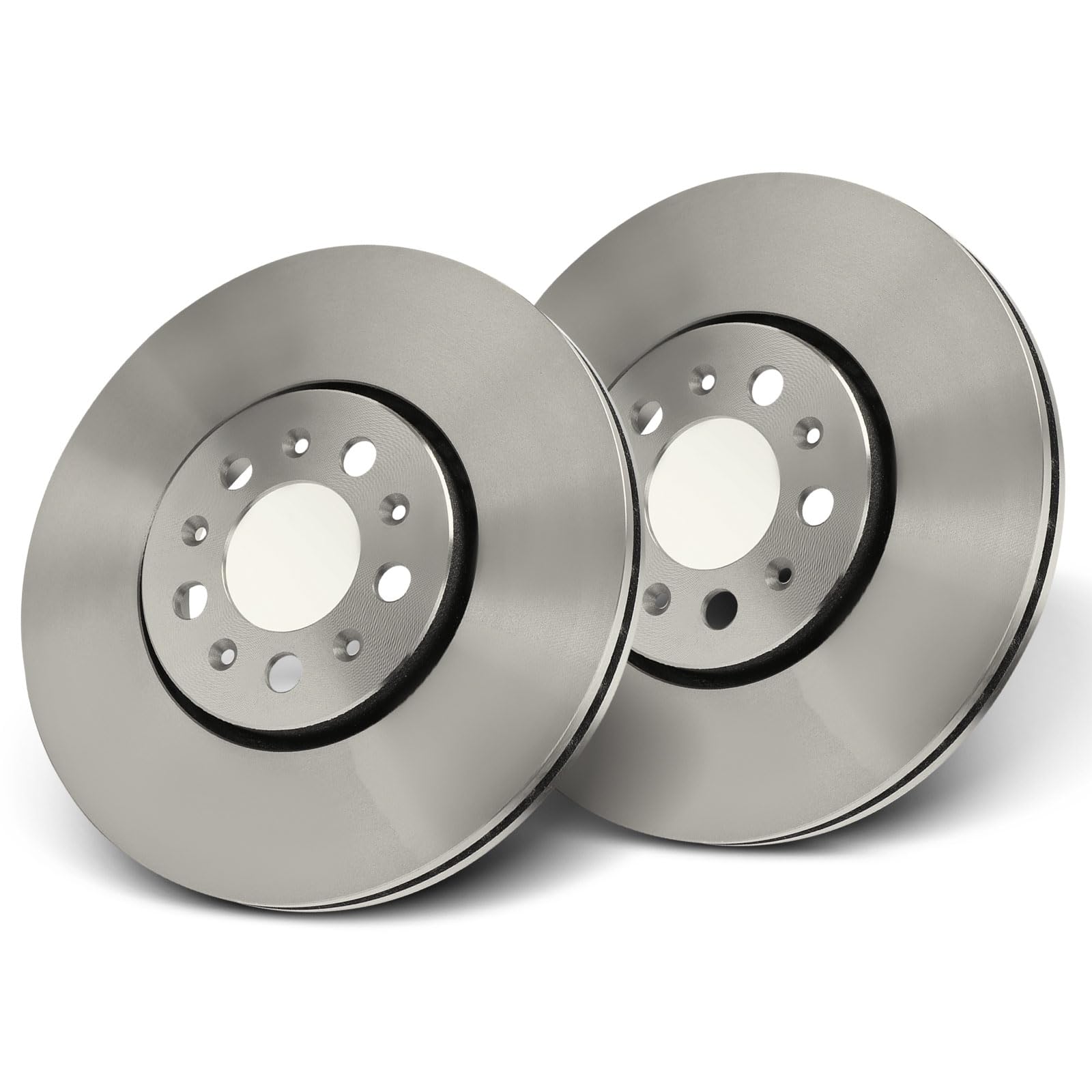 Frankberg Bremsscheibensatz inkl. 2x Bremsscheiben Vorne Belüftet Ø287mm Kompatibel mit Golf IV 1J1 Polo 6C1 6R1 Fabia II 542 Polo 9A 9N Fabia Replace# 6R0615301A,JZW615301D