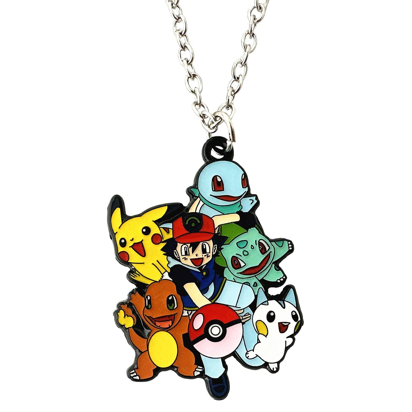 HSYLETBEvolutions Necklace Metal Cartoon Necklace for Boys Girls and Women
