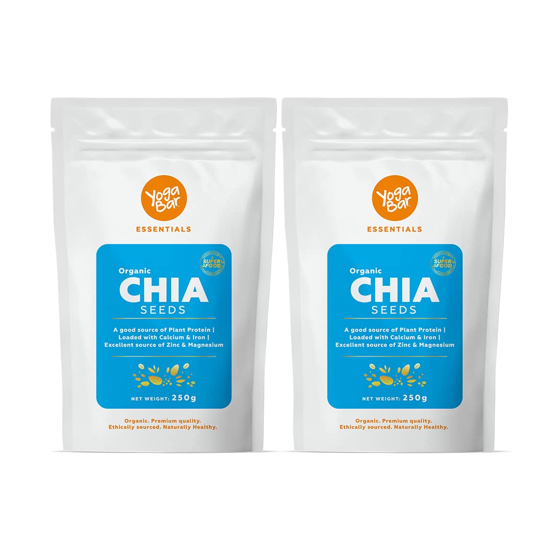 See full amazon price history chart for Yogabar Roasted Organic Chia Seeds, Rich Source in Plant Protein, Diet Food Healthy Snacks, Loaded with Calcium, Iron, Zinc and Magnesium 250gm (Pack of 2) Yogabar Roasted Organic Chia Seeds, Rich Source in Plant Protein, Diet Food Healthy Snacks, Loaded with Calcium, Iron, Zinc and Magnesium 250gm (Pack of 2) (B0BVMM29JZ) Amazon Price History, Amazon Price Tracker