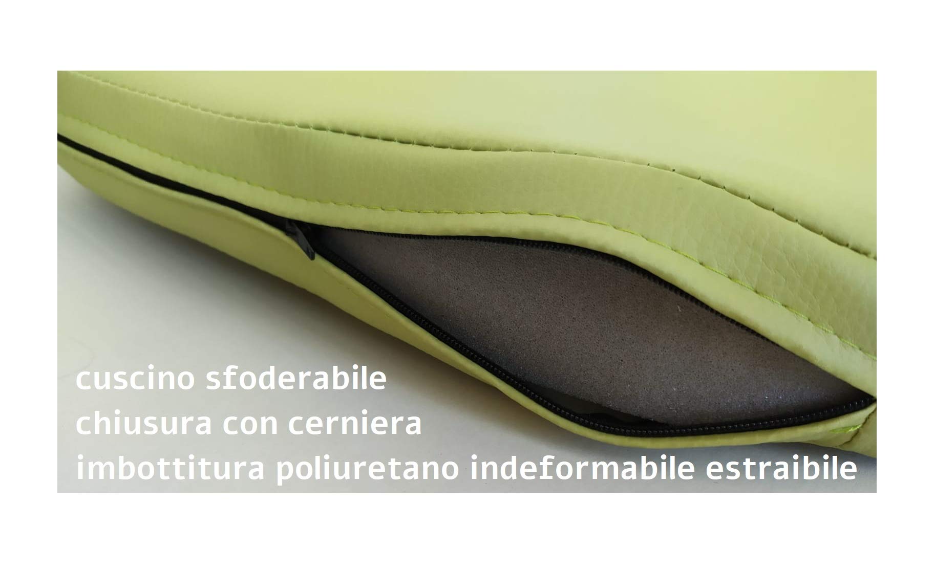 Set 4 Cuscini Per Esterno 50x50cm - Idrorepellenti E Lavabili, Imbottitura In Poliuretano - Foto 5