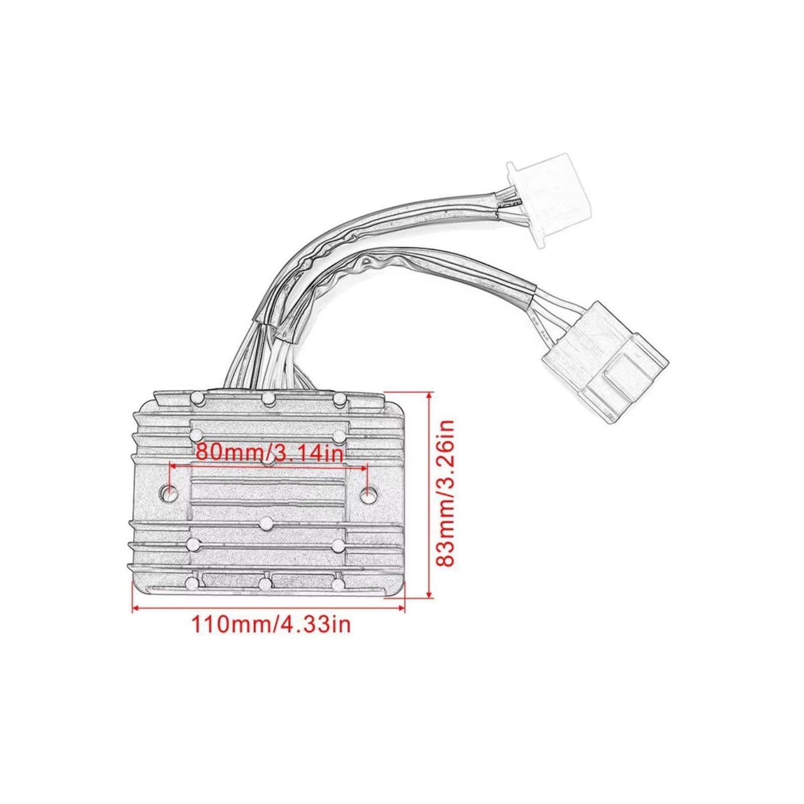 Redresseur Régulateur Moto Pour Aprilia Pour RSV1000 2004-2008