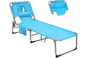 The Ultimate in Beach Chic: Goplus Bougie Beach Chair