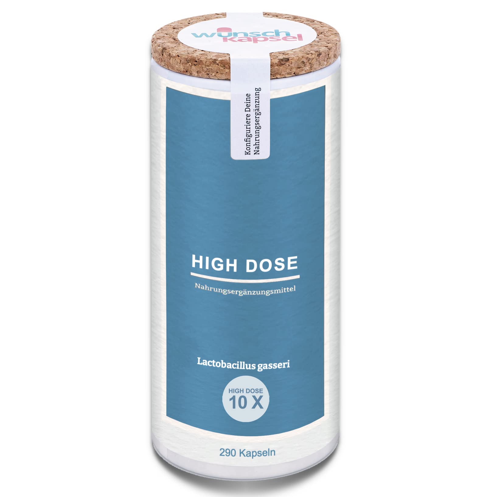 Lactobacillus gasseri HD (hochdosiert), 290 Kapseln, 50 Millarden KbE pro Tag