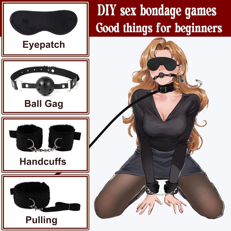 10-teiliges Schwarzes Nylon Starterset, Flexibles Trainingszubehör Für Die Ganze Familie, Geschenk Für Paare - Q-Nl