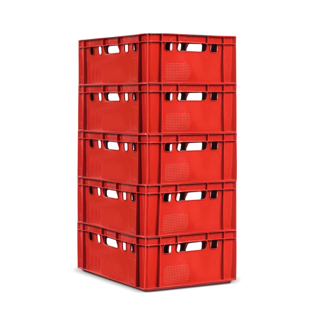 5 pezzi Eurobox E2 scatola macellaio scatola magazzino scatola