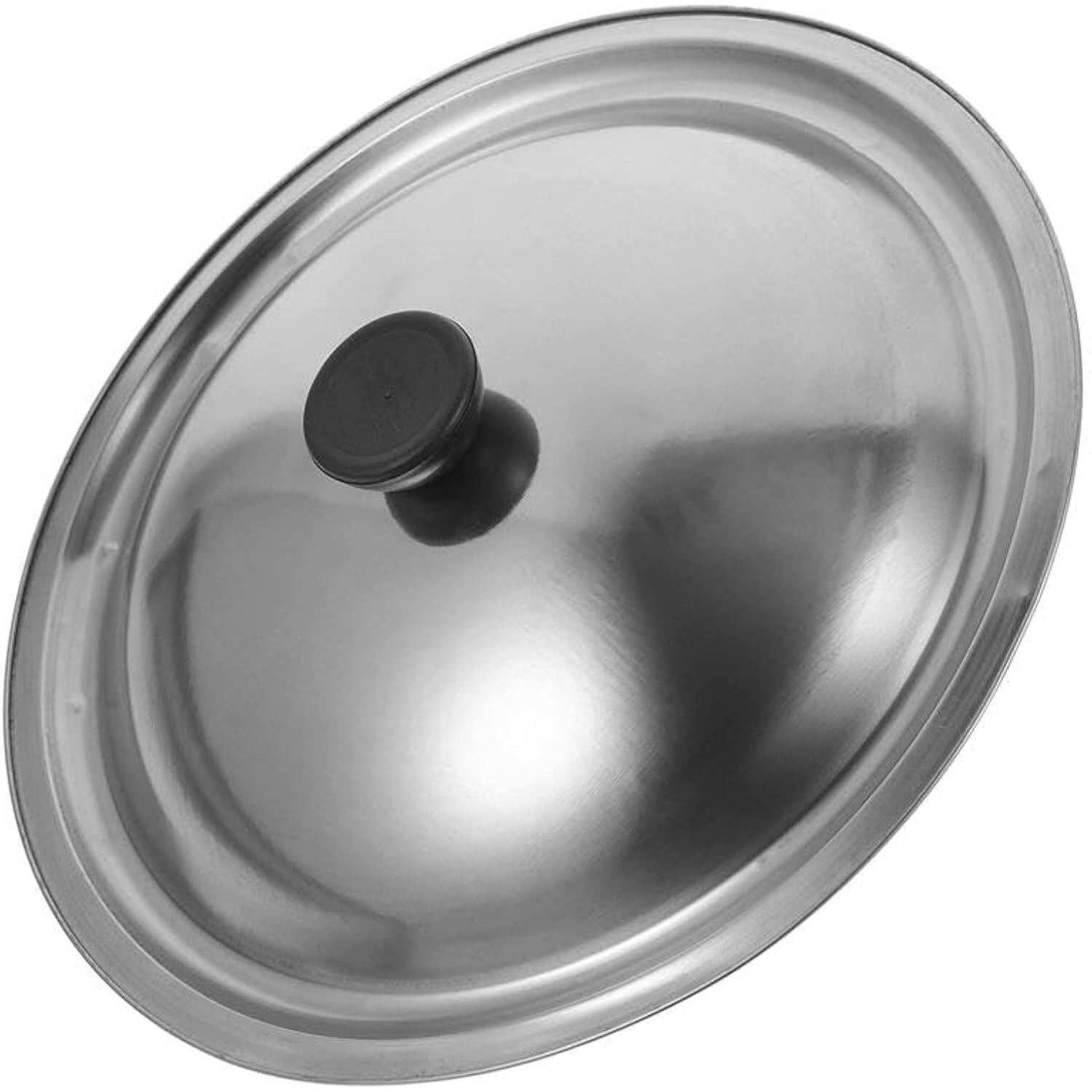 Pan Lid, Frying 3PCS Pot Stainless Steel Cover Universal Kitchen Cookware Replacement Lids For Pans Fry Boil Steam Cooking Supplies(25.50x25.50x7.00cm)