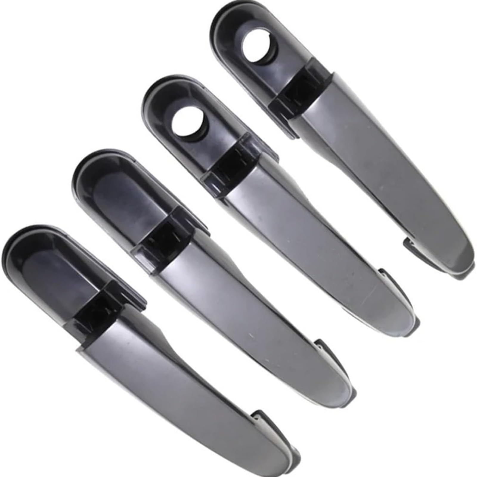 Glymzoi One Color Car Exterior Door Handles Car Outer Door Handle For Hyundai For Tucson 2005-2009 4Pcs A Car Set Outside Door Handle
