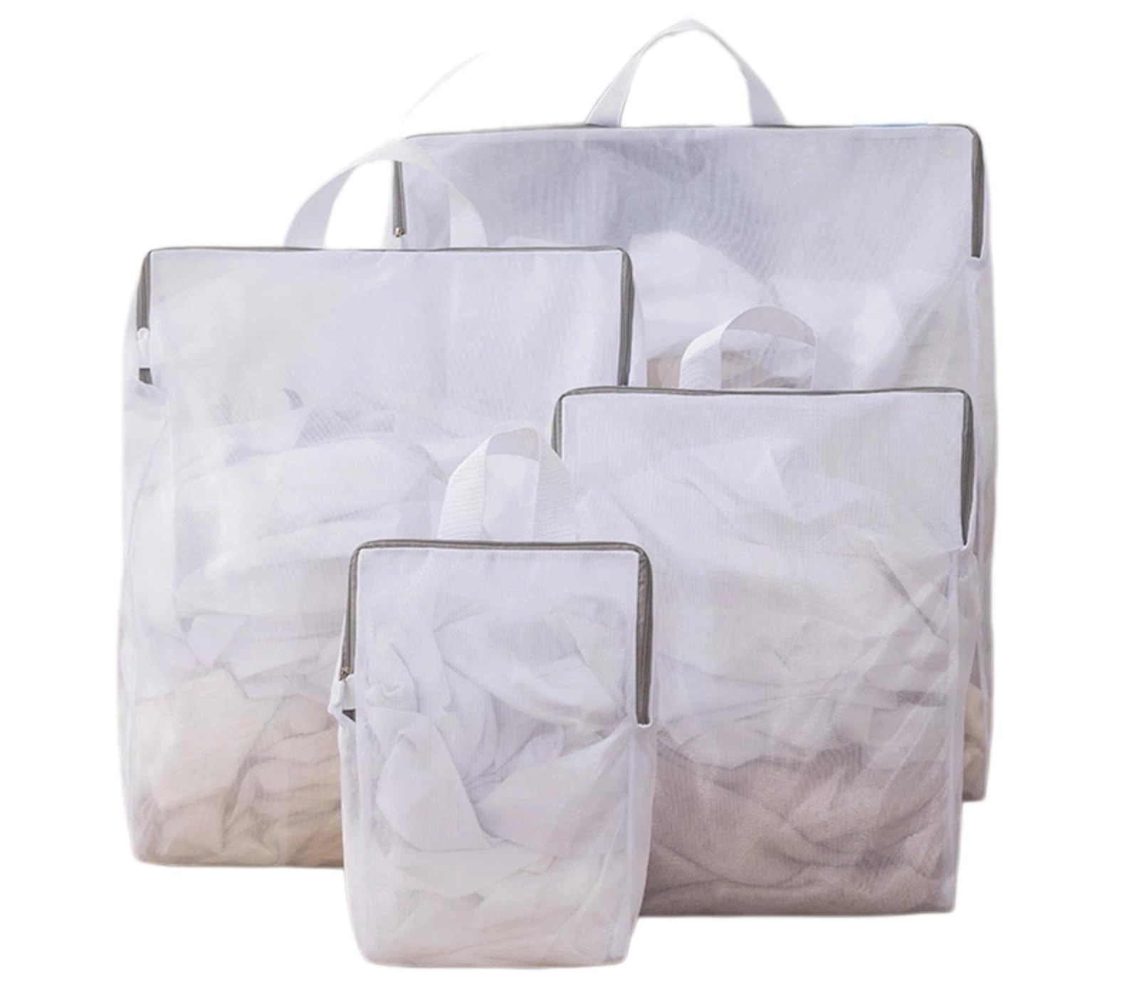 Mesh Laundry Wash Bag Pack For Garments Bra Hosiery