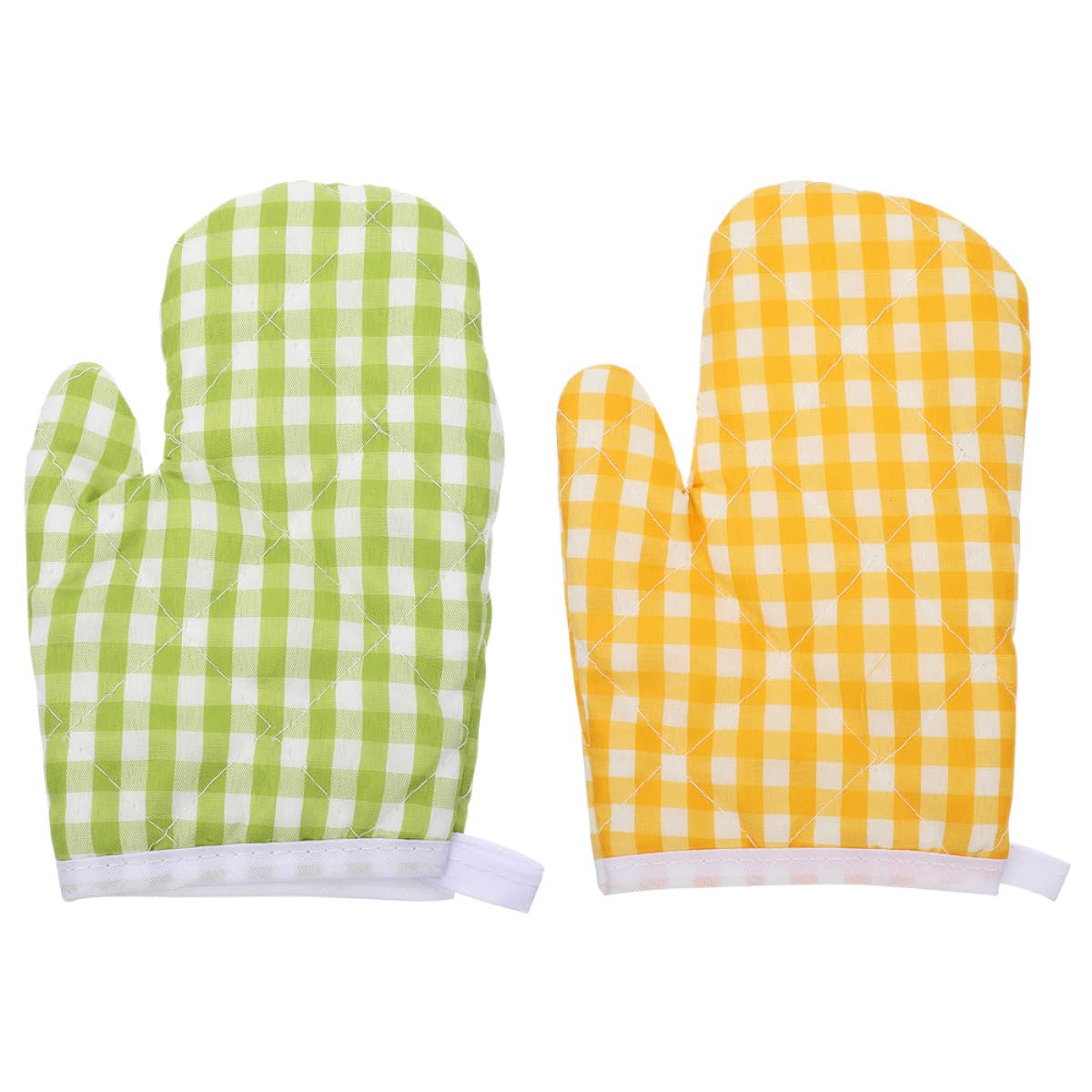 ERINGOGO Maniques Cuisson Polyester Chaleur Cuisine Résistantes en Lot de 2 Pièces, Lavables Main Machine Pâtisserie Four