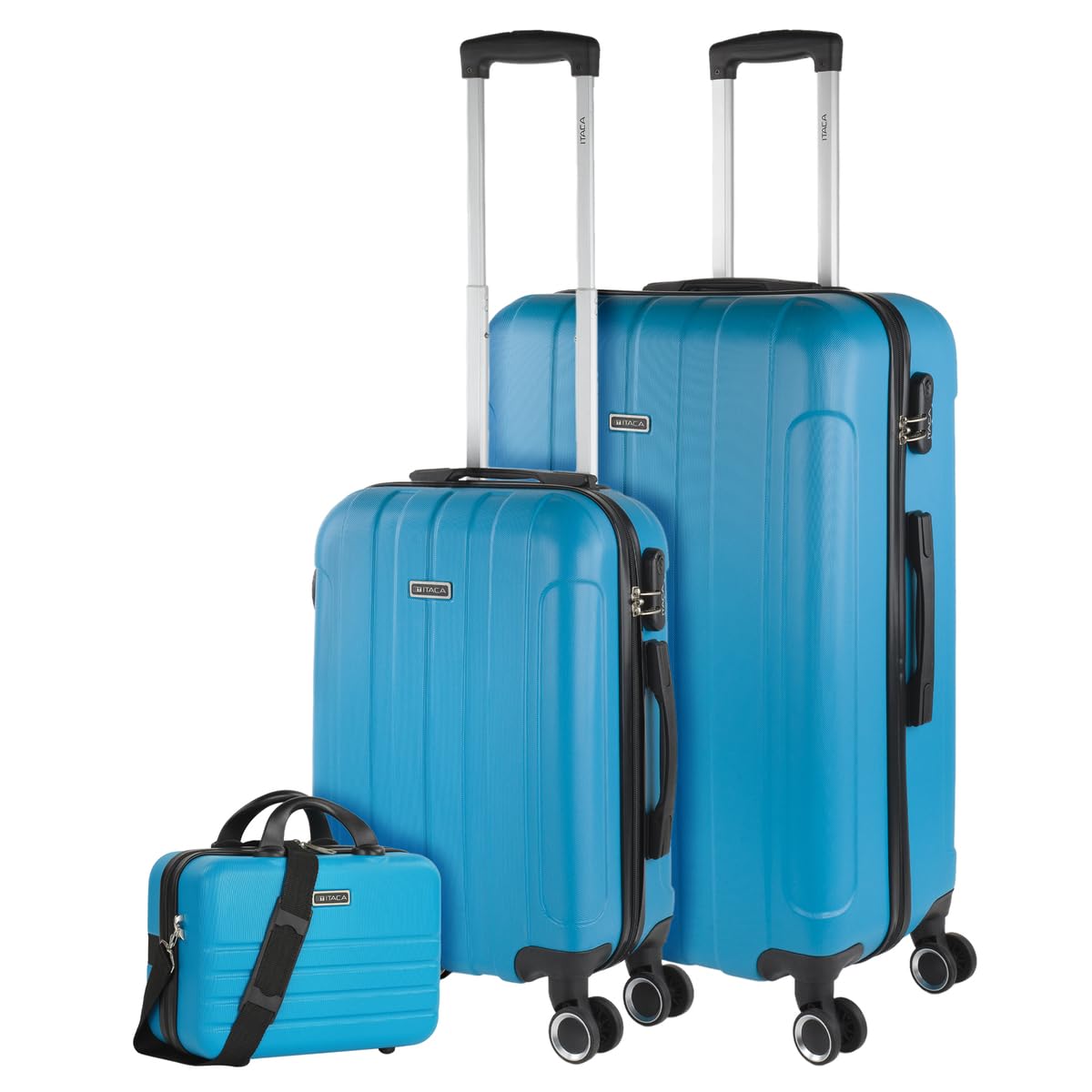 ITACA - Maleta Mediana con 4 Ruedas Giratorias para Viajes Largos Tipo Trolley Ideal como Maletas de Viaje Grandes 23 Kilos y Maleta Viaje Mediana Resistentes, Amarillo — view 93
