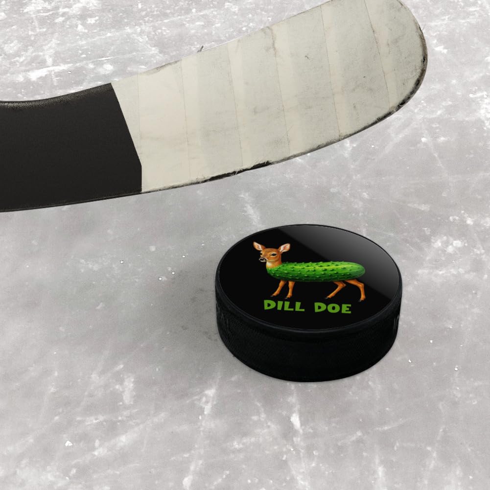 GRAPHICS & MORE Deer Dill Doe Ice Hockey Puck