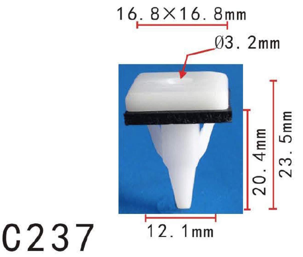 Amazon.com: Autobahn88 Trim Fender Rocker Molding Grommet Clip 