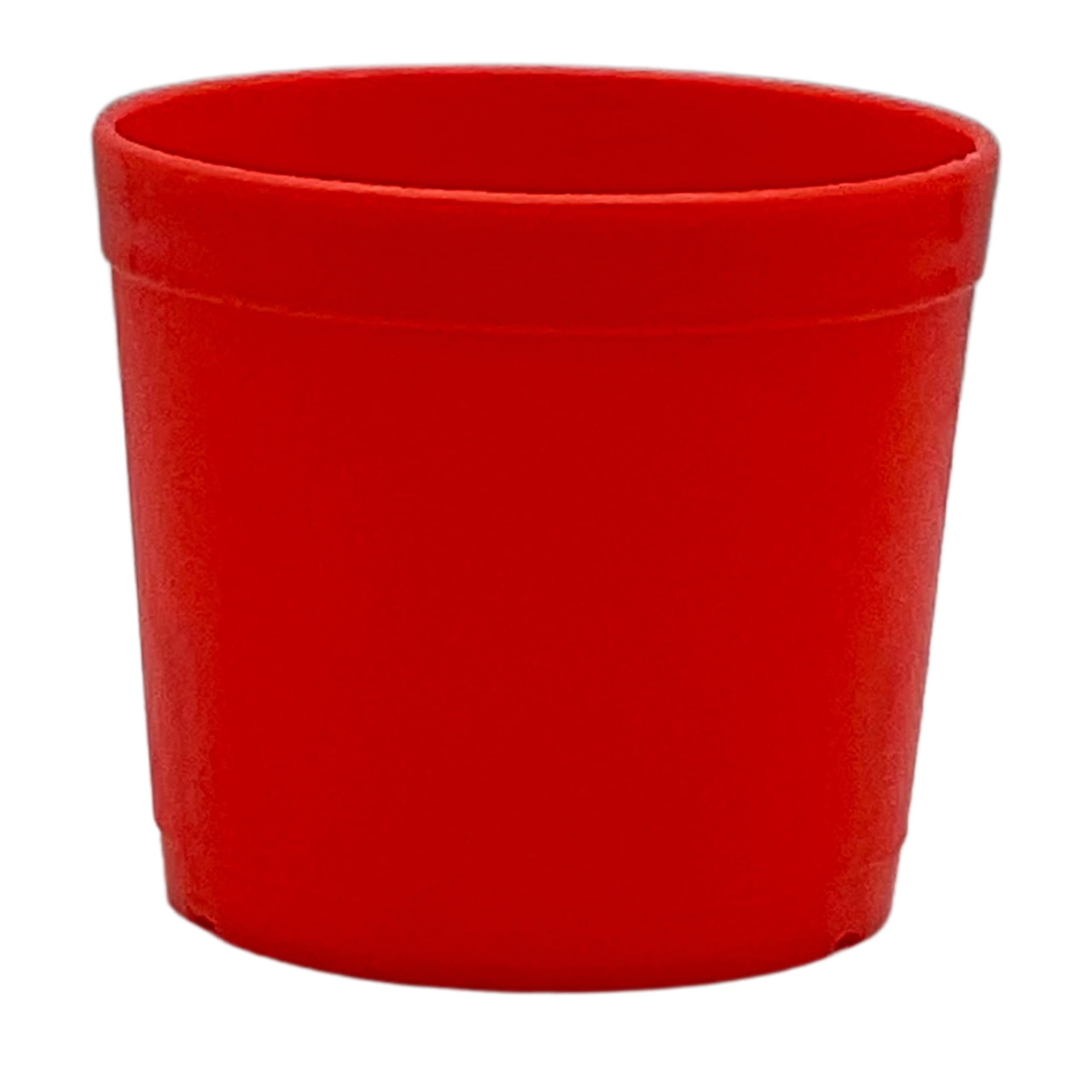 Cook's Brand Short Tumbler Cups, 9.5 Oz. Capacity, Co-Polymer, Orange, (Case of 48)