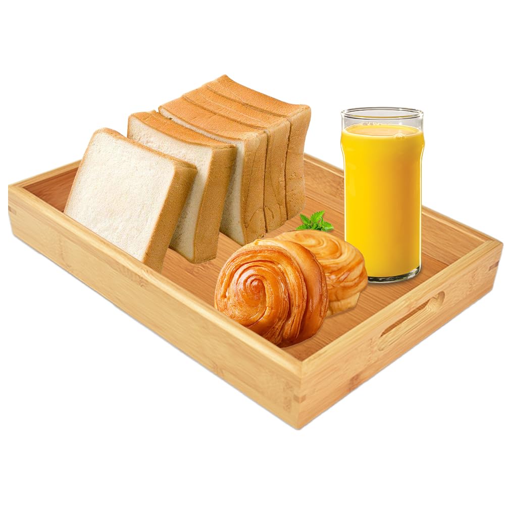 Plateau De Service En Bois Plateau De Plateau, 30 * 20 * 4cm Rectangle