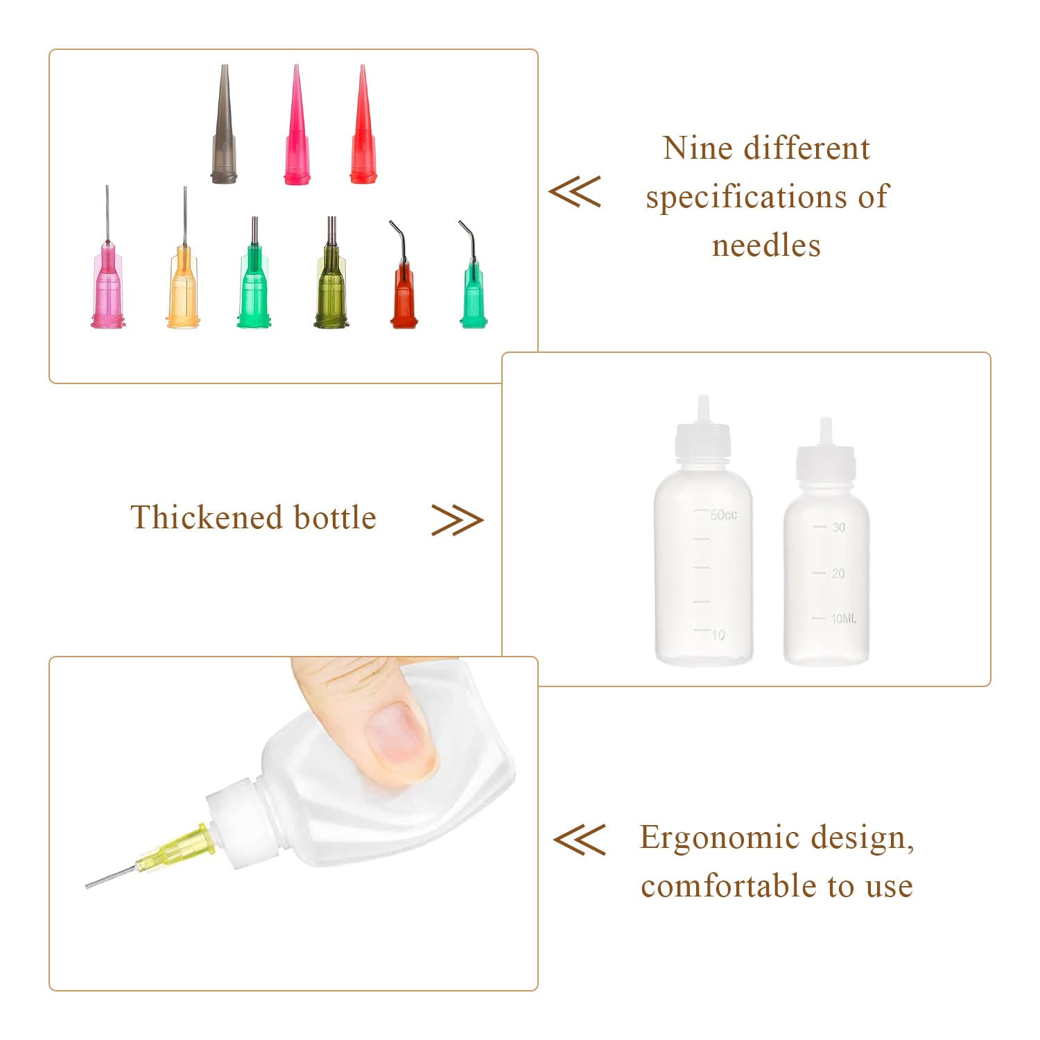 Hyber&Cara 50 stuks 10 ml druppelflesje plastic knijpfles oog vloeibare druppelaar met sabotage Hyber&Cara 50 stuks 10 ml druppelflesje plastic knijpfles oog vloeibare druppelaar met sabotage
