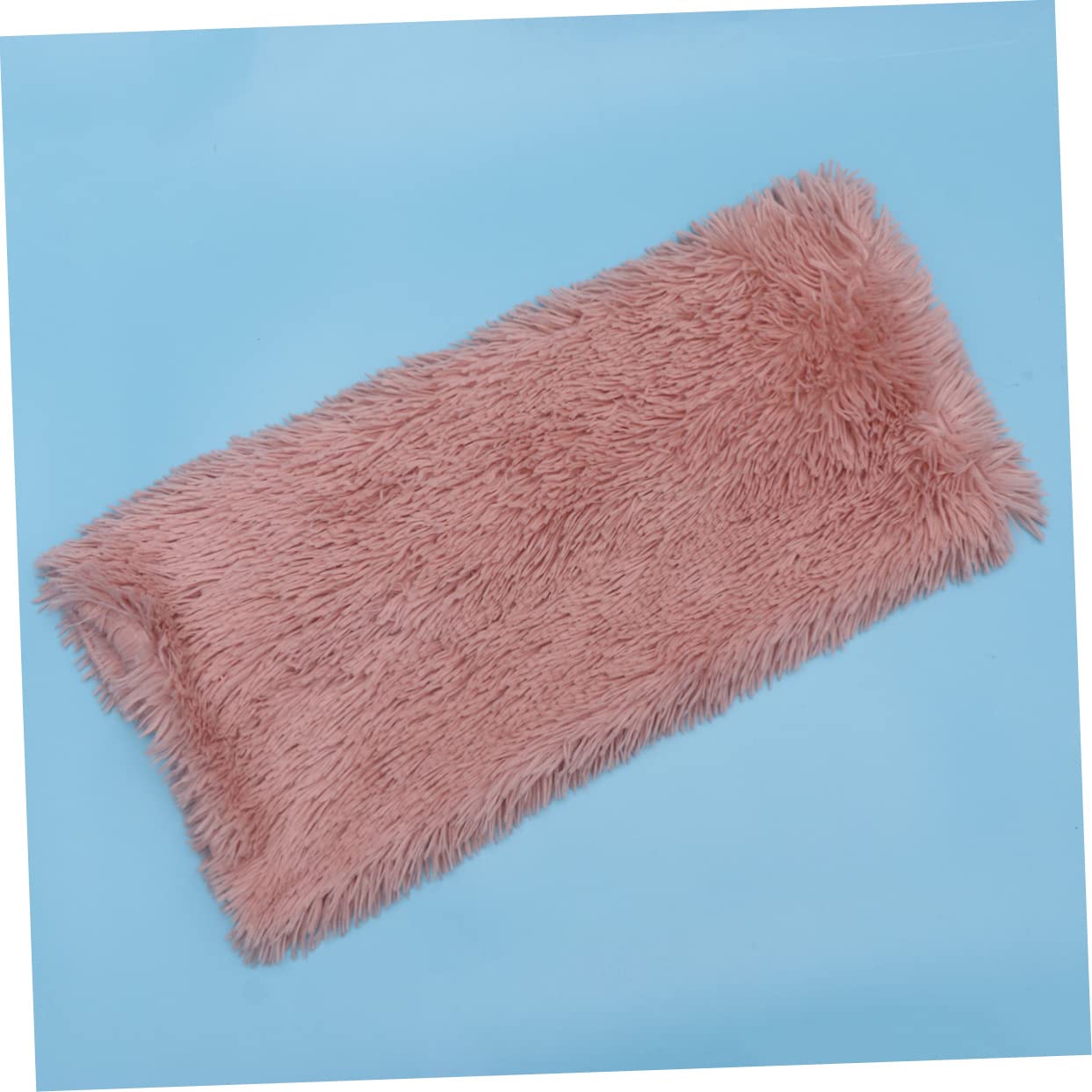 Toyvian 1Pc Plush Pets Blanket Warm Dog Cat Sleep Mat Winter Blanket Soft Fleece for Pets Pink for Comfort Cold Weather