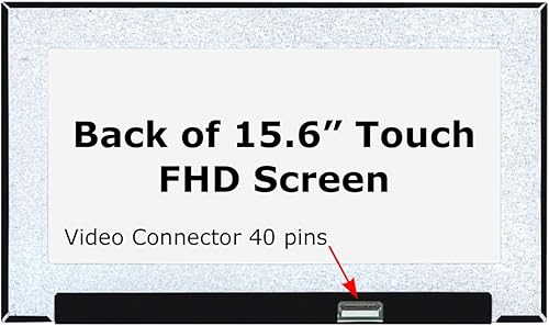 Miniatura 2 de SCREENARAMA Nuevo reemplazo de pantalla para NV156FHM-T05, OnCell Touch, 40pins, FHD 1920x1080, IPS, mate, pantalla LED LCD con herramientas