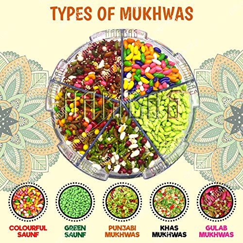 Image of HARIBAS Mukhwas Mouth Freshener 5 in 1 300GM with Sauf
