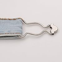 Vista 5 de BIKICOCO Hebillas de tirantes en general, 1 pulgada de ancho inferior, para coser enterizos