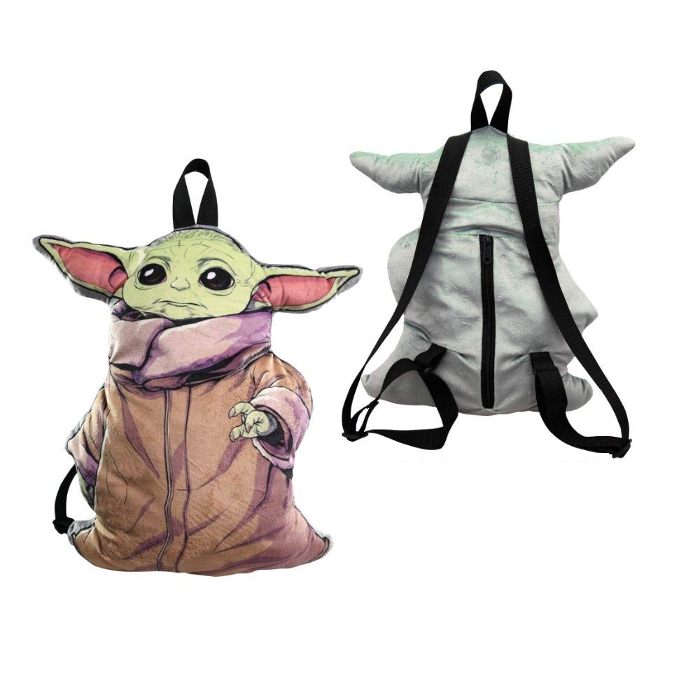 Buy The ChildStar Wars Baby Yoda 3D Shaped Plush Backpack Collectible