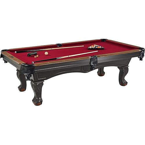 Pre-Sale Billiards Multiple Styles Pool Table, Preassembled Playfields with Complete Billiard Accessory Sets, Perfect for Family Game Rooms