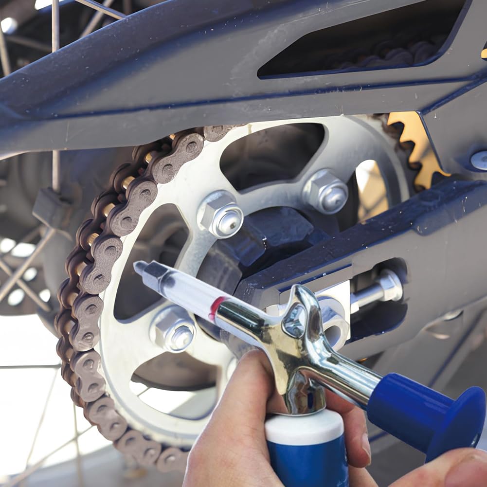 Bike Grease Injector, Bicycle Grease and Lubricant Kit Bike Repair Oil Syringe Bike Pedal Grease Injector Tool Grease Central Shaft 5 Way Hub Oiling Tool