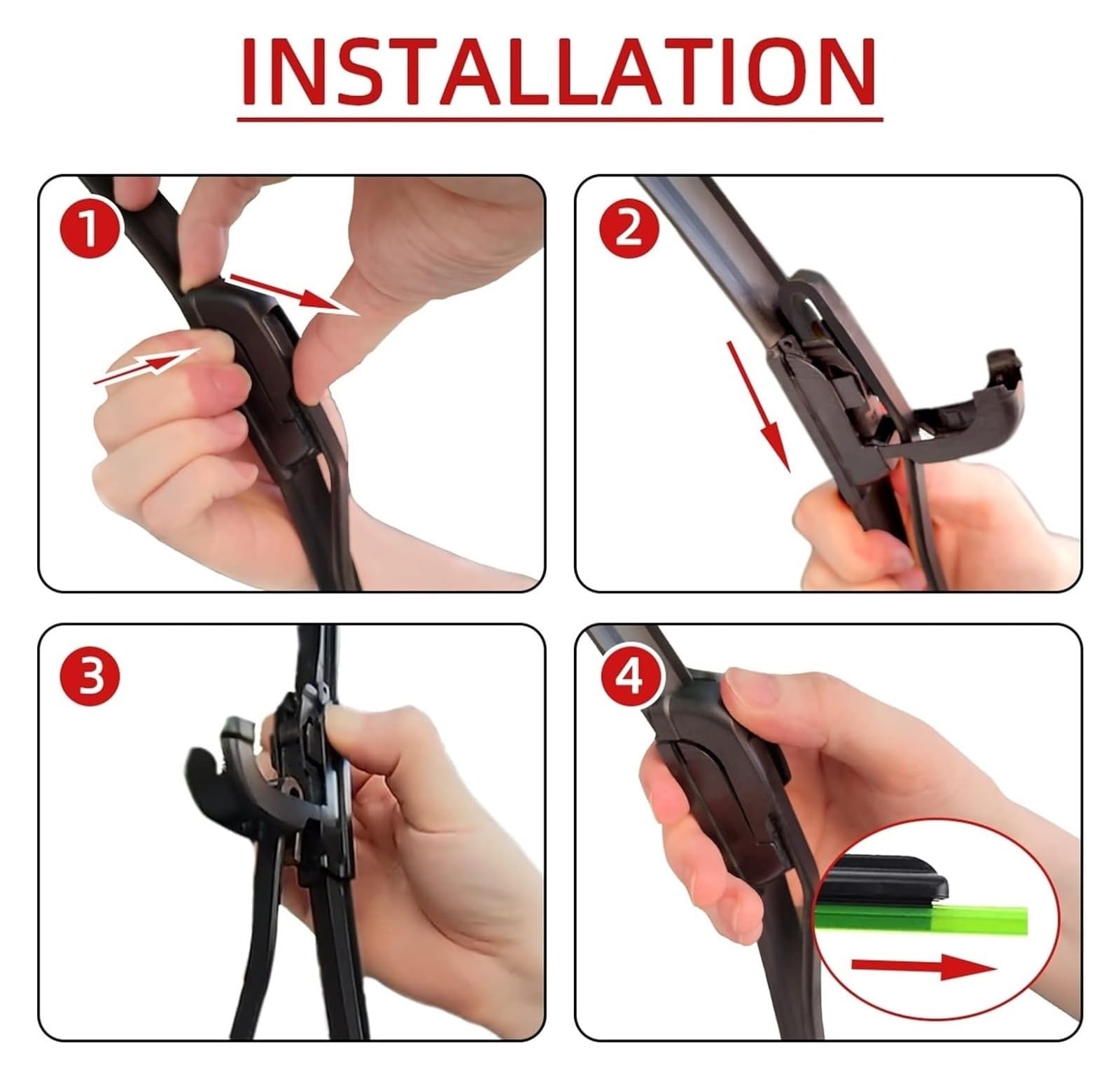 Spazzole Tergicristallo Per KIA Per Picanto TA MK2 Hatchback 2011-2017 Spazzole Tergicristallo Posteriori Accessori J Gancio Parabrezza Spazzole Tergicristallo Per Auto