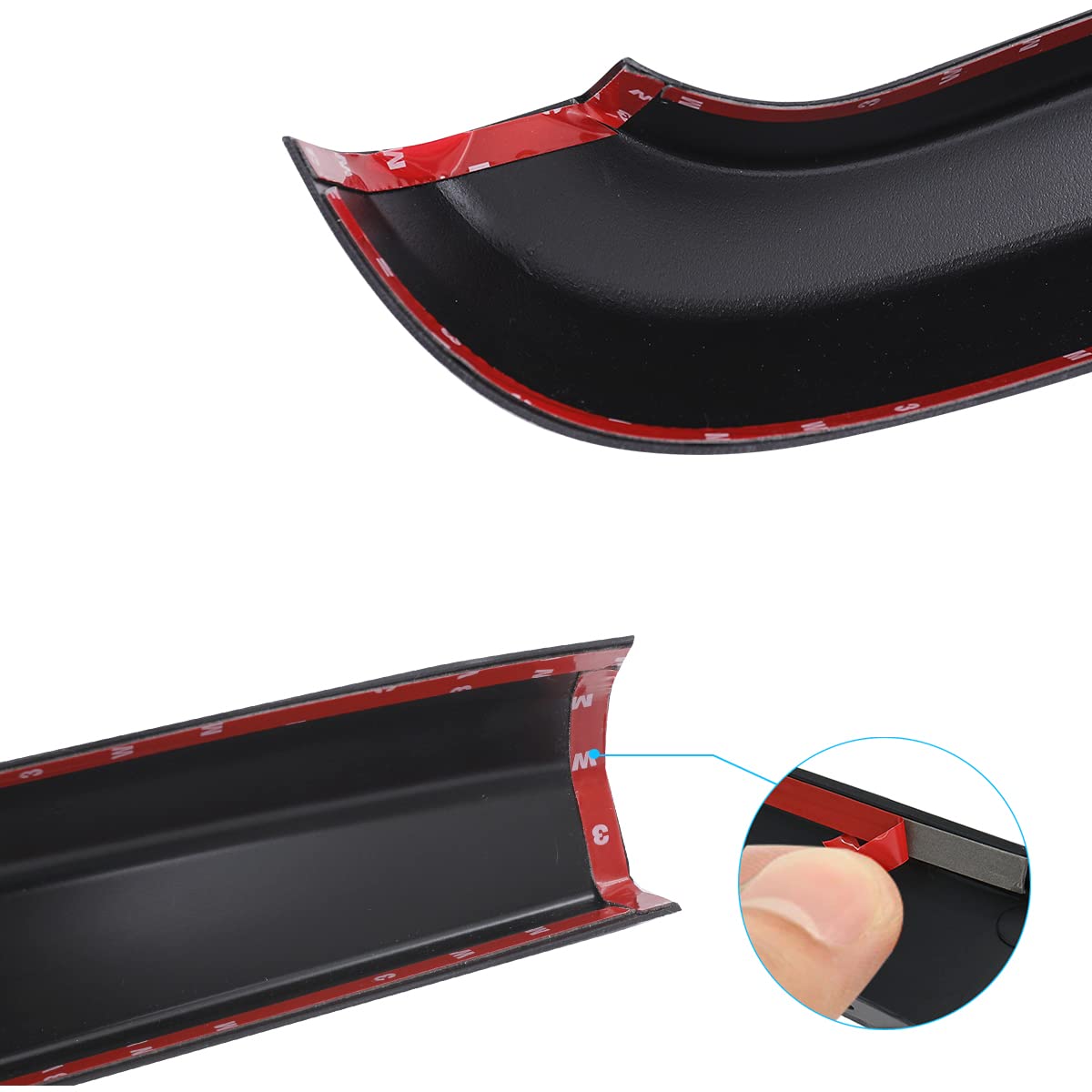 Protector de Maletero de 3 Piezas para Ford Ranger 2012-2022 Doble Cabina XL XLT Tremor Limited Wildtrak Wildtrak X Platinum Raptor T6 T7 T8 de 4 Puertas