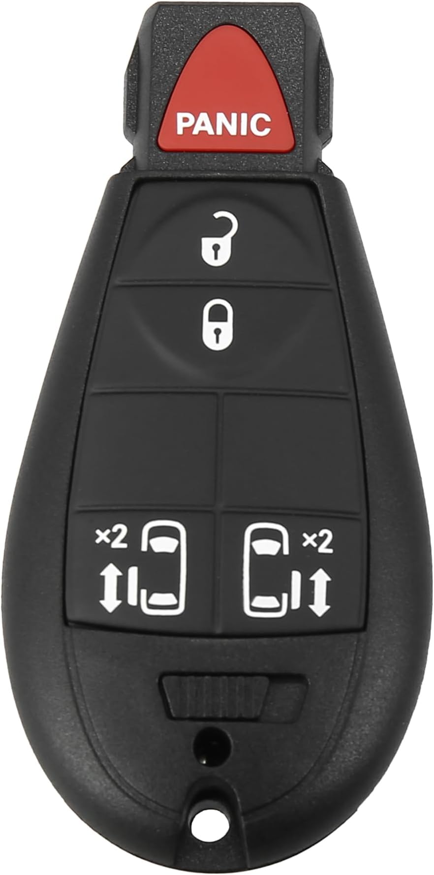 433Mhz Keyless Entry Remote Key Fob Single Custom for Dodge Challenger 5 Buttons